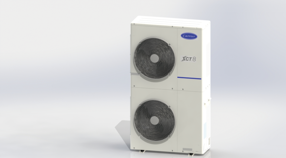Carrier XCT8 Außengerät 2-Fan – Klimaanlage Außeneinheit